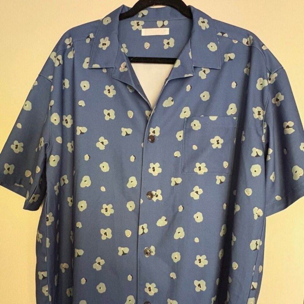 Men's Japanese-style rayon shirt